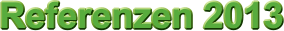 Referenzen 2013